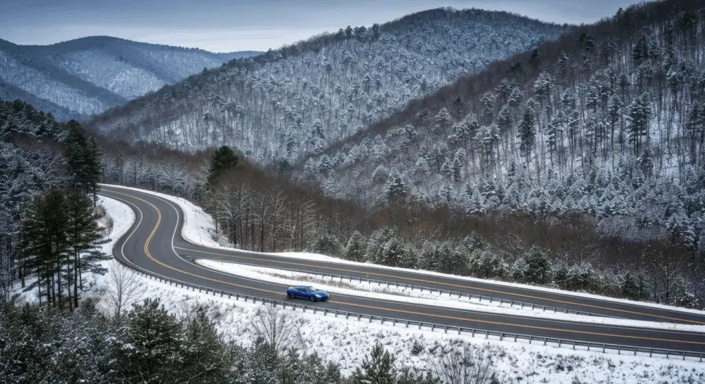 Scenic Winter Drives in Georgia