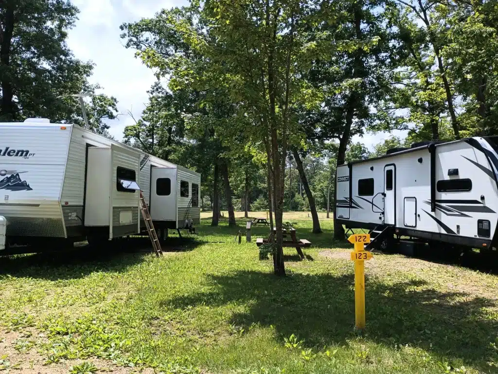 RV Campsites at Nature's Touch Campground in Wisconsin