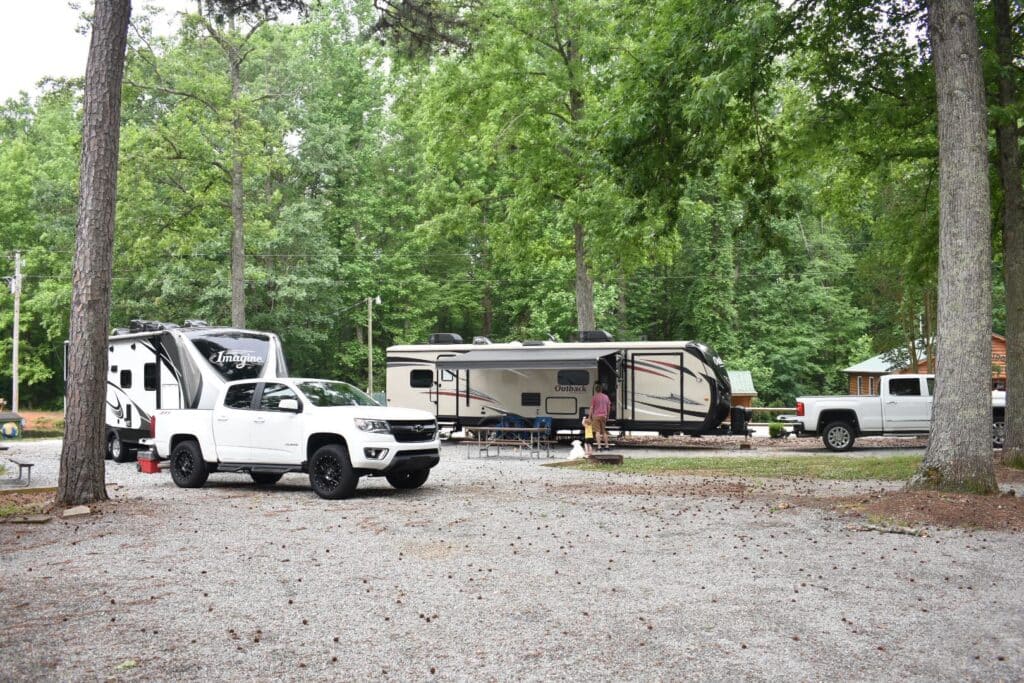 Pine Ridge Campground RV Sites in South Carolina