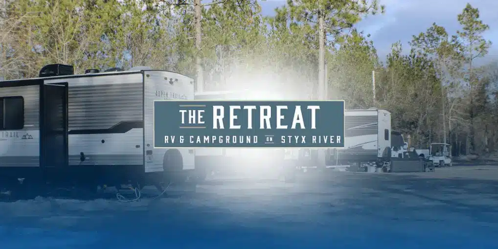 The Retreat RV & Campground on Styx River image and logo