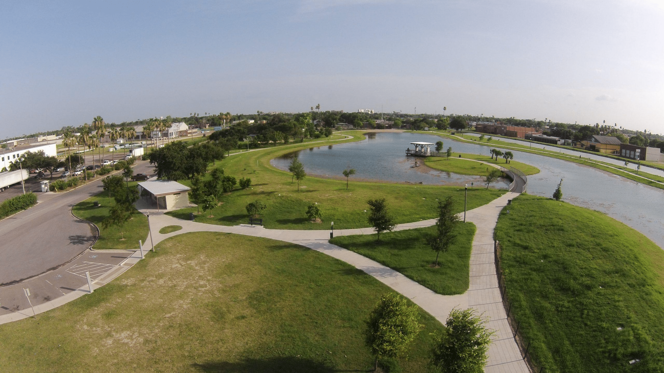 Town Lake at Fireman's Park McAllen
