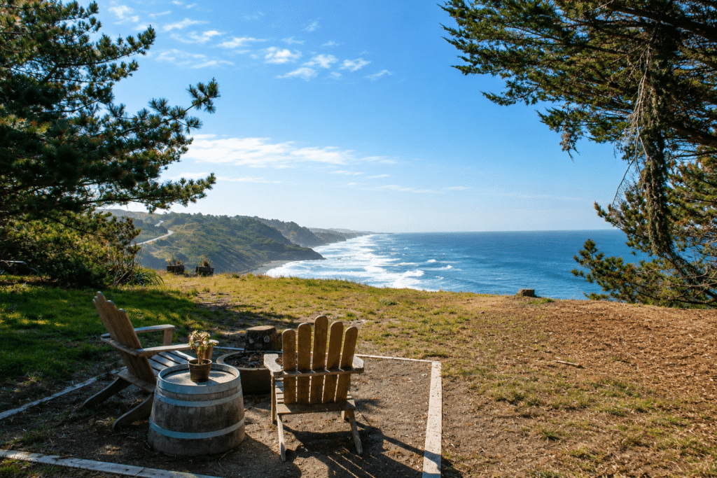 Coastal Bluff View Near Half Moon Bay