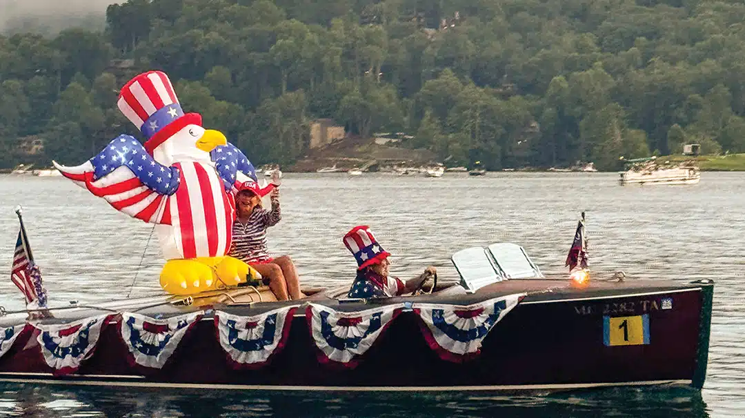 Lake Toxaway Boat Parade