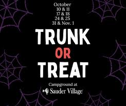Trunk-or-Treat at Sauder Village Campground