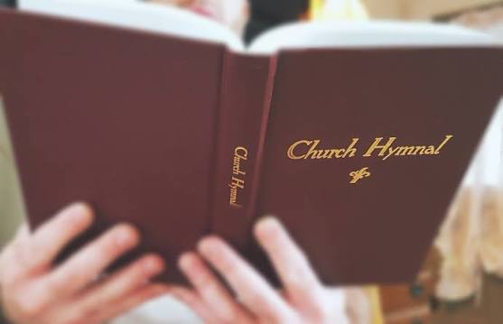 Red Back Hymnal Singing Benton TN